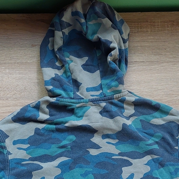 Mini Boden blue camo hoodie 11-12 years - Picture 13 of 16
